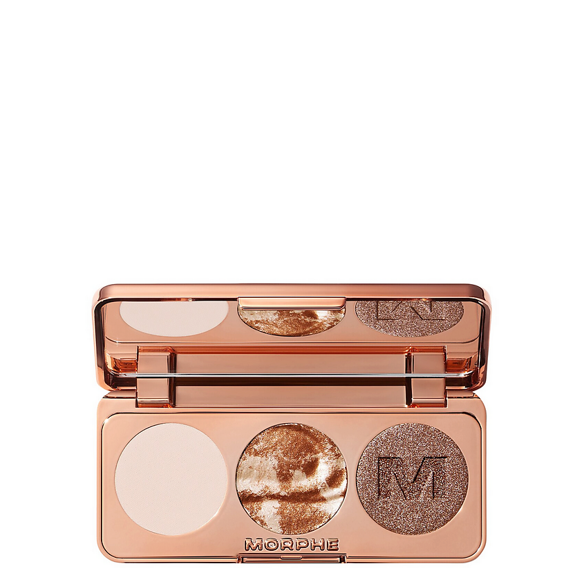Изображение товара MORPHE Палетка теней для век Eyeshadow Trio, Champagne On Tap
