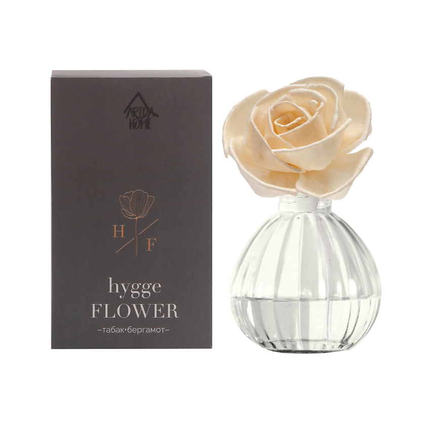 Изображение товара ARIDA HOME Аромадиффузор Hygge Flower Табак и Бергамот 50 мл Изображение товара ARIDA HOME Аромадиффузор Hygge Flower Табак и Бергамот 50 мл