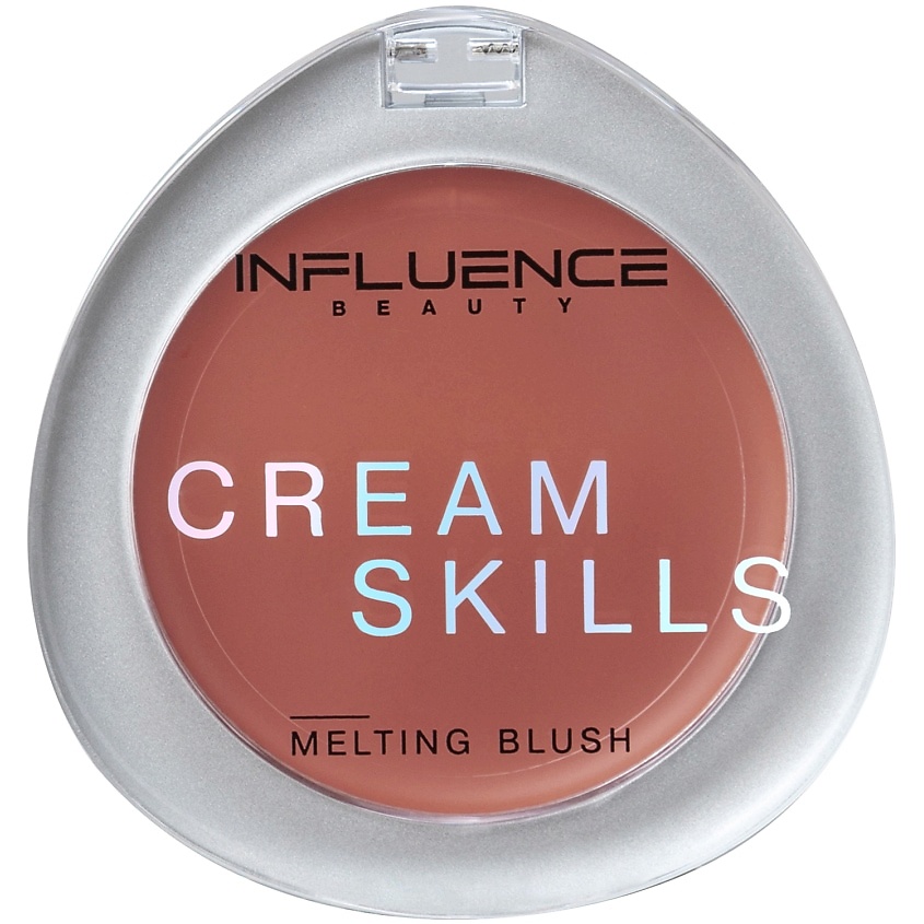 Изображение товара Кремовые румяна INFLUENCE BEAUTY Cream Skills оттенок 03 коричнево-розовый 2,5 г