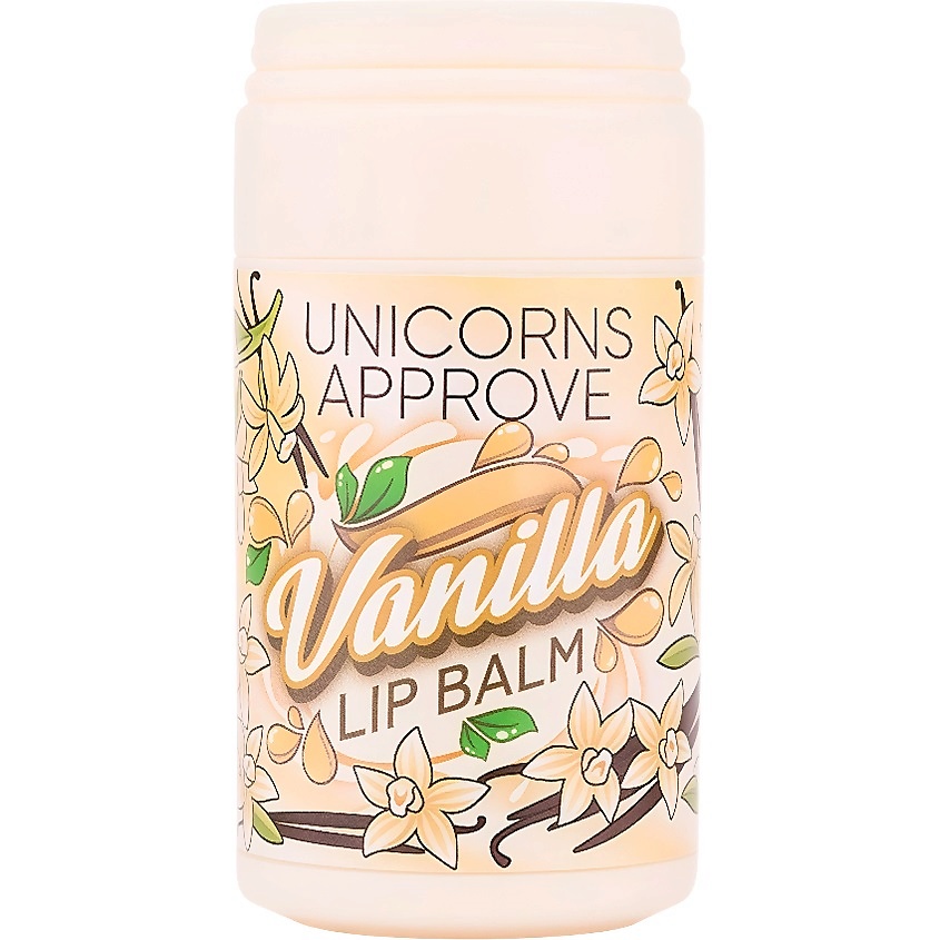 Изображение товара Бальзам для губ в форме банки ваниль Unicorns Approve 4 г