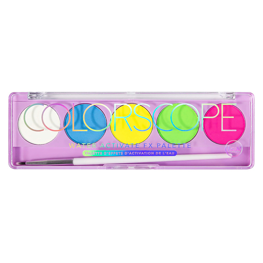 Изображение товара J. CAT BEAUTY Палетка теней для век активируемая водой COLORSCOPE, № 102, 10 г
