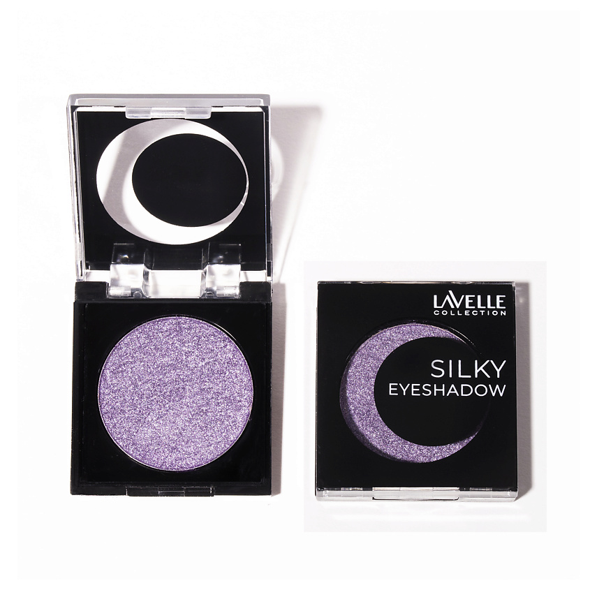 Изображение товара LAVELLE COLLECTION Тени для век Mono Silky Eyeshadow тон 04 фиалковый сад