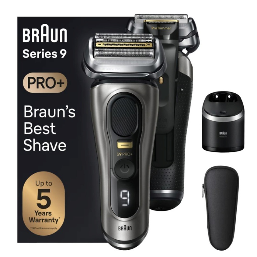 Изображение товара BRAUN Электробритва Series 9 Pro+ 9565cc, Цвет: серебряный, черный
