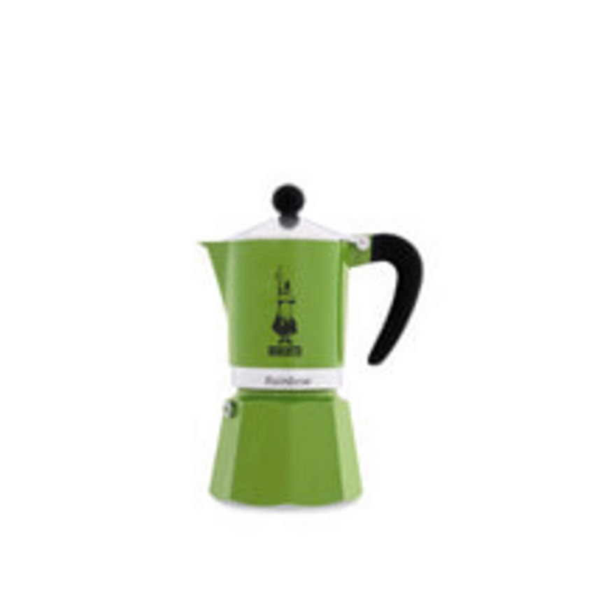 Изображение товара BIALETTI Гейзерная кофеварка RAINBOW, Зеленый