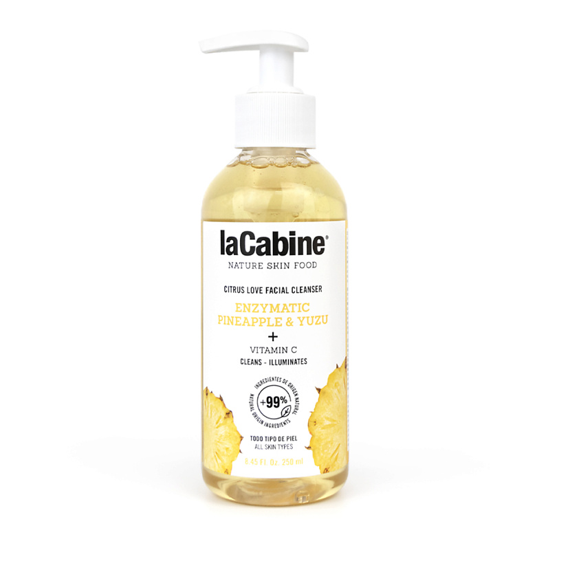 Изображение товара LACABINE CITRUS LOVE CLEANSER Очищающий гель для умывания с фруктовыми энзимами и витамином С, 1 шт.