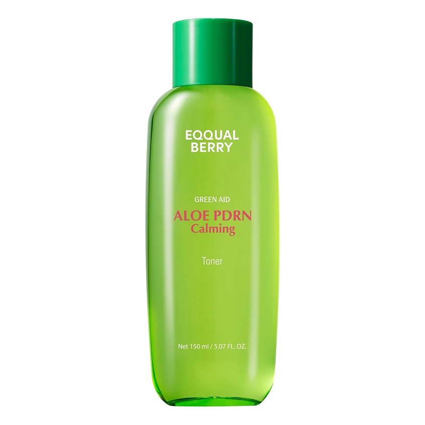 Изображение товара EQQUALBERRY Успокаивающий тонер с алоэ PDRN ALOE PDRN CALMING TONER, 150 мл