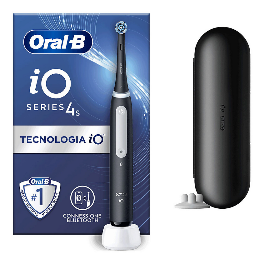 Изображение товара Oral-B iO Series 4S - электрическая щетка с дорожным футляром, 4 режима