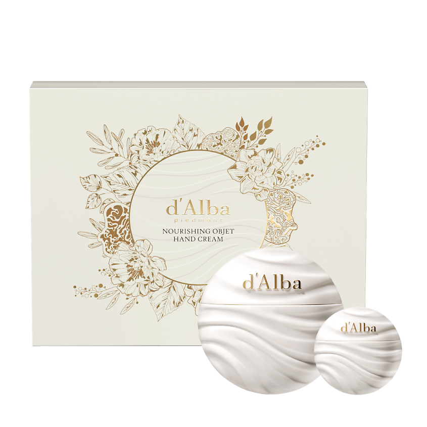 Изображение товара D`ALBA Набор средств для ухода за руками Nourishing Objet Hand Cream, 1 шт.