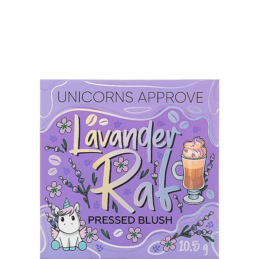 Изображение товара Румяна для лица UNICORNS APPROVE Coffee Mood Lavender Raf 10,5 г