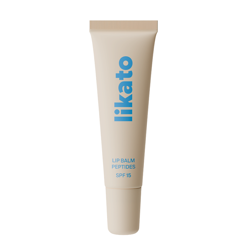 Изображение товара LIKATO Бальзам для губ с пептидами и SPF15, кокос, 10 г