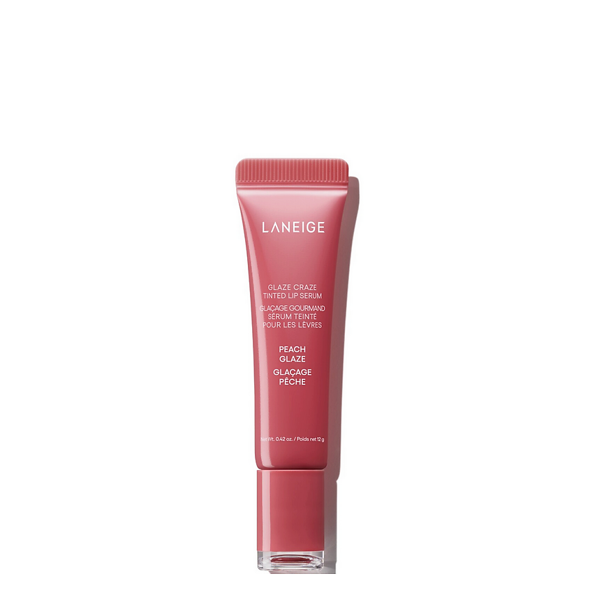 Изображение товара LANEIGE Глянцевая сыворотка-блеск для губ Glaze Craze, Peach Glaze