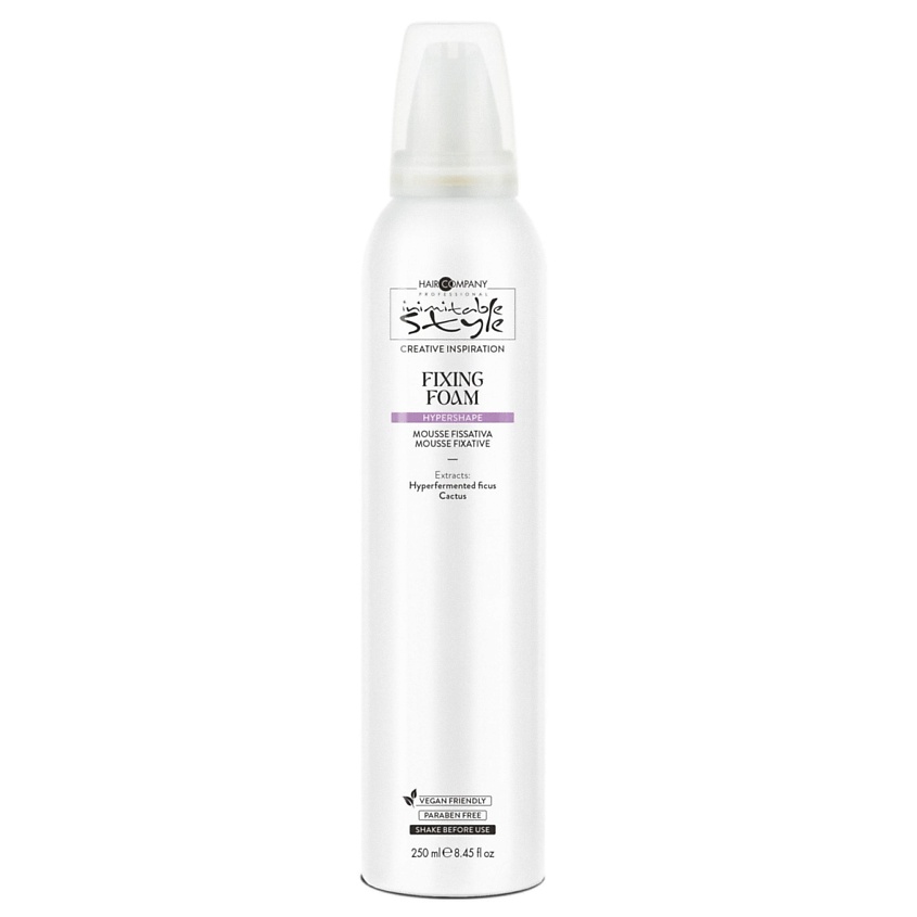 Изображение товара HAIR COMPANY Фиксирующий мусс для волос "Fixing Foam" INIMITABLE STYLE, 1 шт.