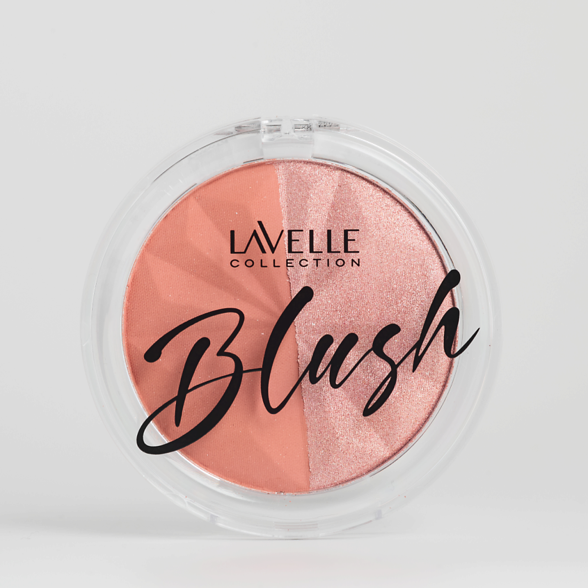 Изображение товара LAVELLE COLLECTION Палетка румяна и хайлайтер Blush&Glow, тон 02 персиковый