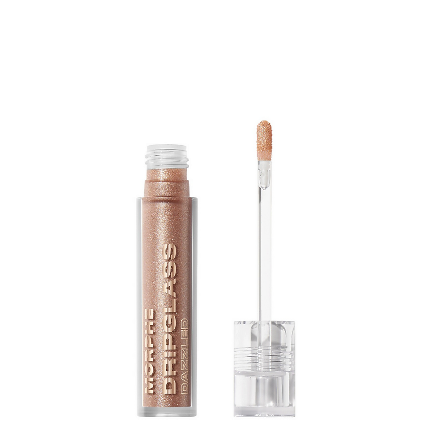 Изображение товара MORPHE Блеск для губ с шиммером Dripglass Dazzled High Shimmer, Champagne Pearl
