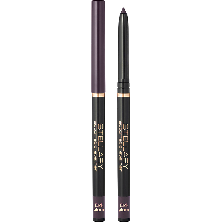 Изображение товара Автоматический карандаш для глаз Stellary № 04 Plum 0,28 г яркий насыщенный цвет Изображение товара Автоматический карандаш для глаз Stellary № 04 Plum 0,28 г яркий насыщенный цвет
