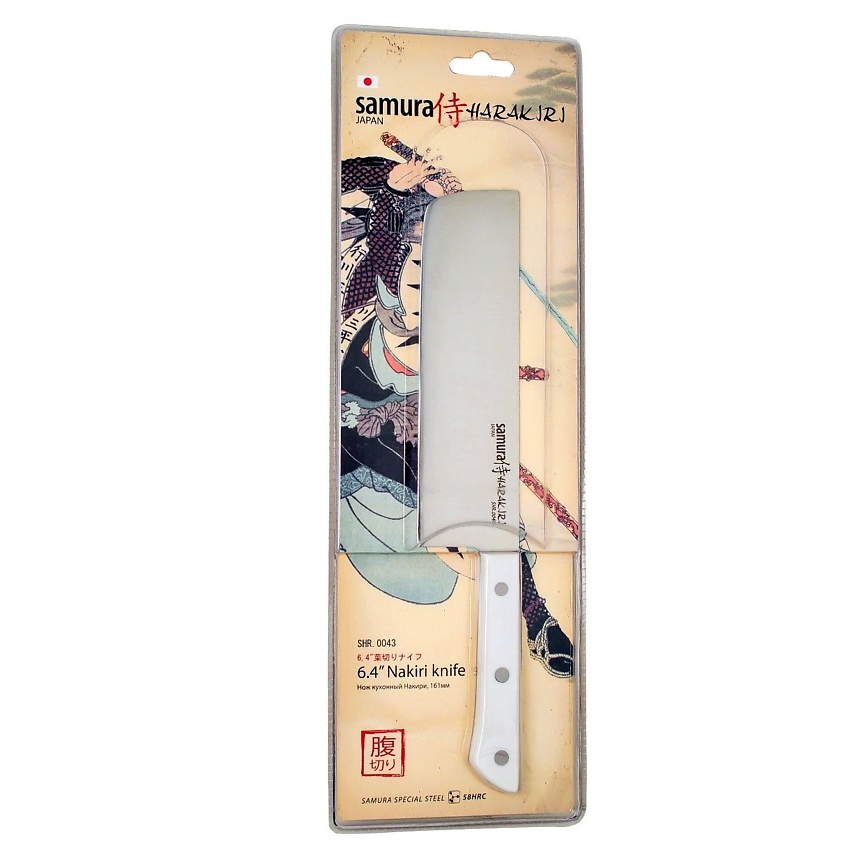 Изображение товара SAMURA Нож кухонный "HARAKIRI" накири, 1 шт. Изображение товара SAMURA Нож кухонный "HARAKIRI" накири, 1 шт.