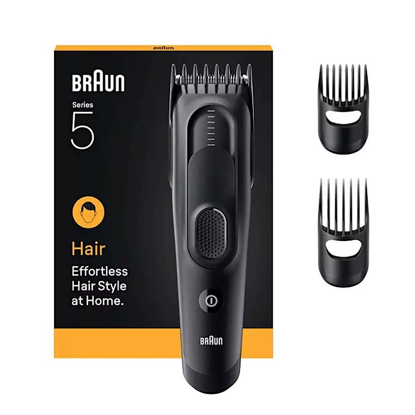 Изображение товара BRAUN HC5330 Машинка для стрижки волос - 16 установок 3-24 мм, 50 мин работы