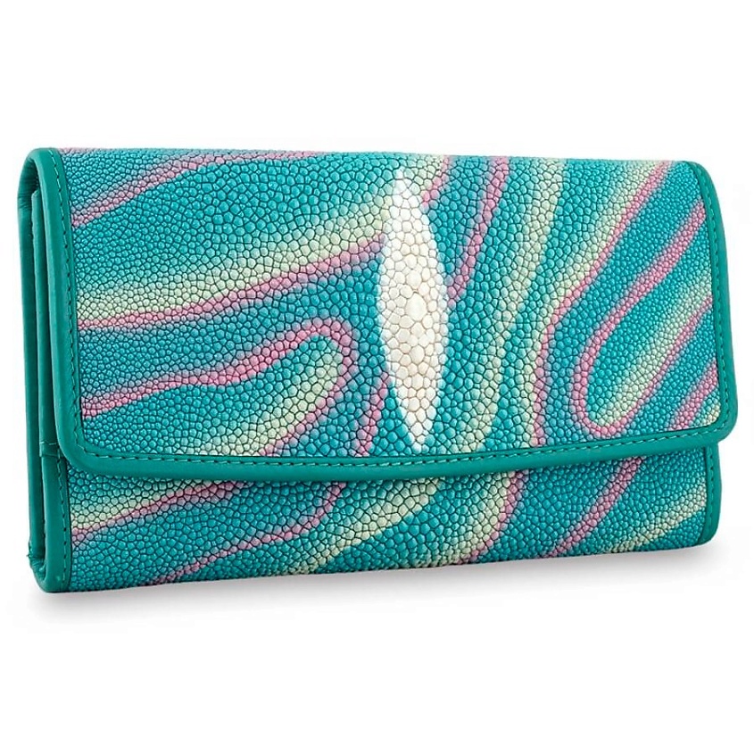 Изображение товара Кошелек EXOTIC LEATHER GENUINE PREMIUM ACCESSORIES Изумительное женское портмоне из натуральной кож