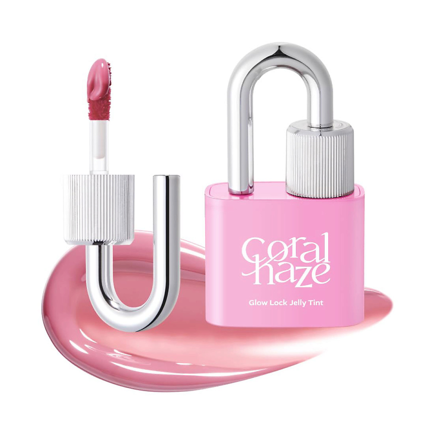 Изображение товара CORALHAZE Тинт для губ Glow Lock Jelly Tint, 4 г.; цвет: #113 Peony