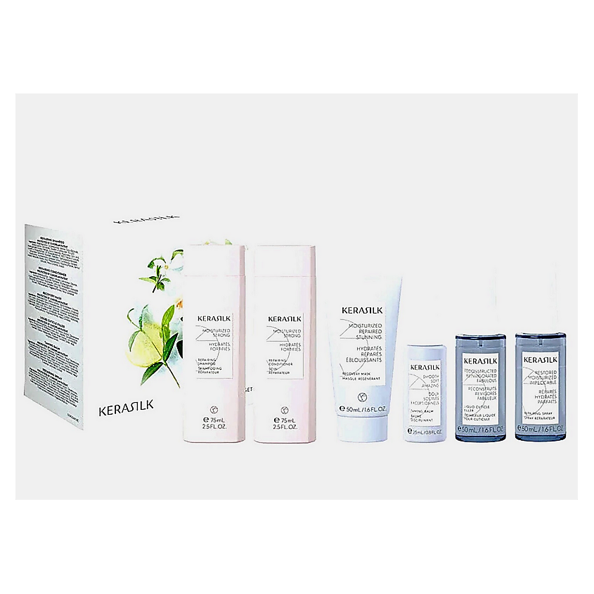 Изображение товара GOLDWELL Набор для волос Kerasilk Travel Set Hair Care Gift Set, 6 шт.