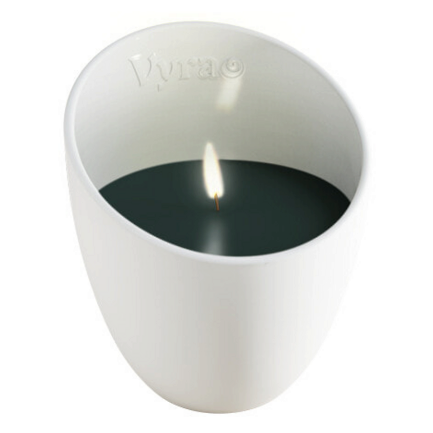Изображение товара Свеча Vyrao Ember 170 г — древесно-дымной аромат, 40 ч горения