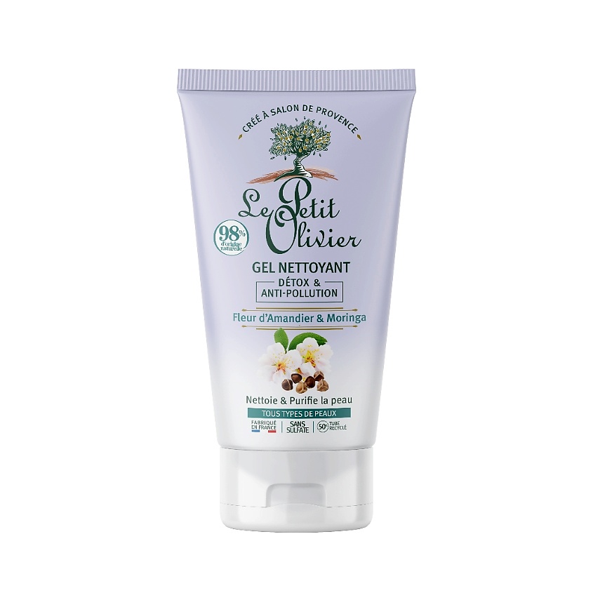 Изображение товара Очищающий гель для лица LE PETIT OLIVIER Detox & Anti-pollution 150 мл
