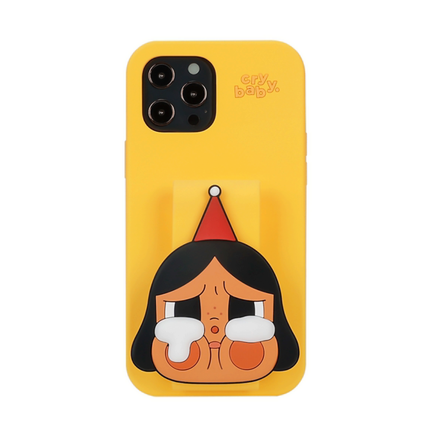 Изображение товара POP MART Чехол для Apple iPhone 12/12 Pro POP NOW Crybaby Crying Parade Series, Цвет: желтый