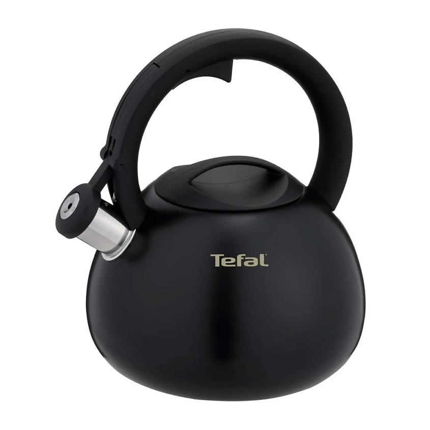 Изображение товара TEFAL Чайник со свистком Kettle ss induction N4180417, Чайник на 2.5 л, подходит для газовых, электрических и индукционных плит.