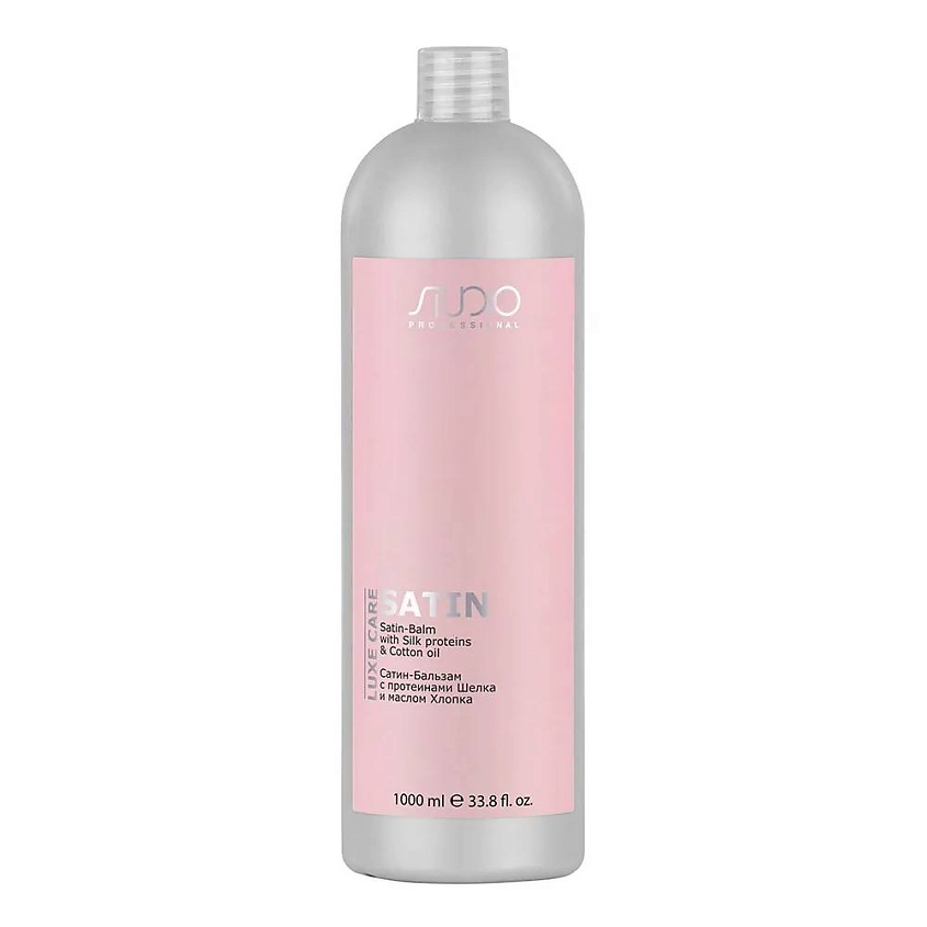 Изображение товара Бальзам для волос Satin-Balm Luxe Care протеины шелка масло хлопка 1000 мл Изображение товара Бальзам для волос Satin-Balm Luxe Care протеины шелка масло хлопка 1000 мл