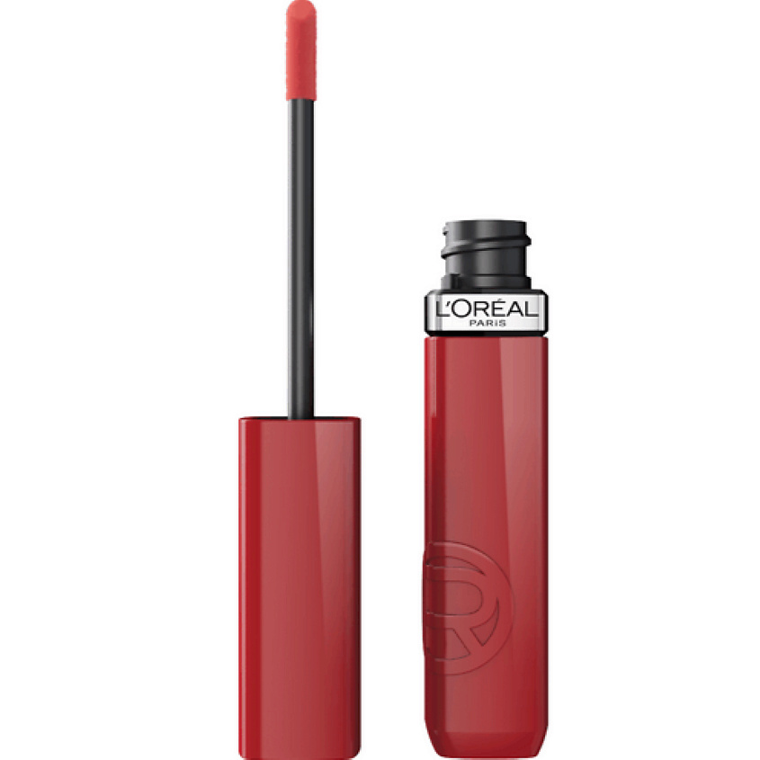Изображение товара L'ORÉAL PARIS Laque Resistance No215 Drunk In Rose - жидкая глянцевая помада