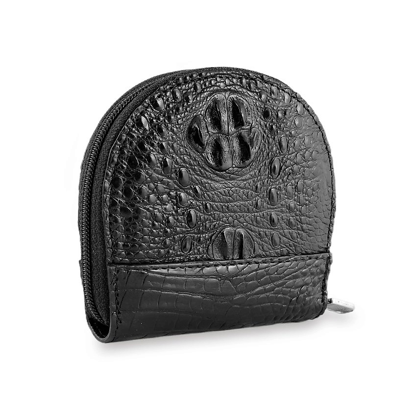 Изображение товара Монетница EXOTIC LEATHER Монетница на молнии из крокодиловой кожи