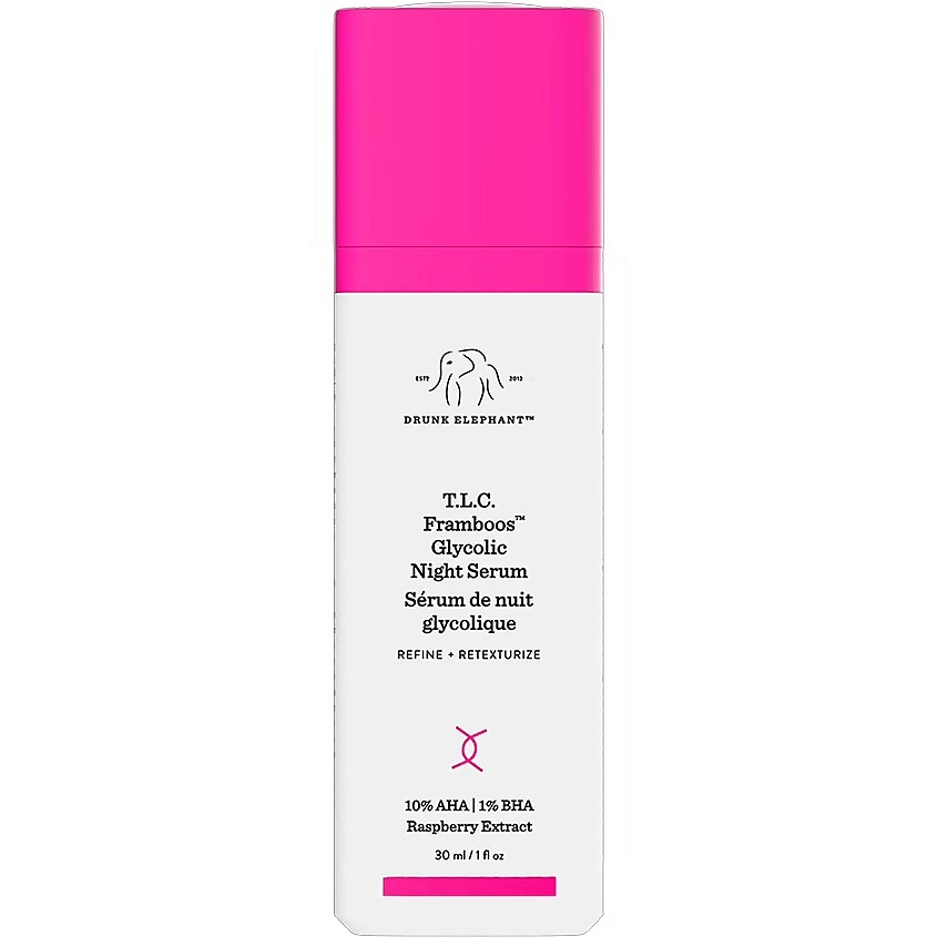 Изображение товара DRUNK ELEPHANT Ночная сыворотка T.L.C. Framboos Glycolic Night Serum 30 мл