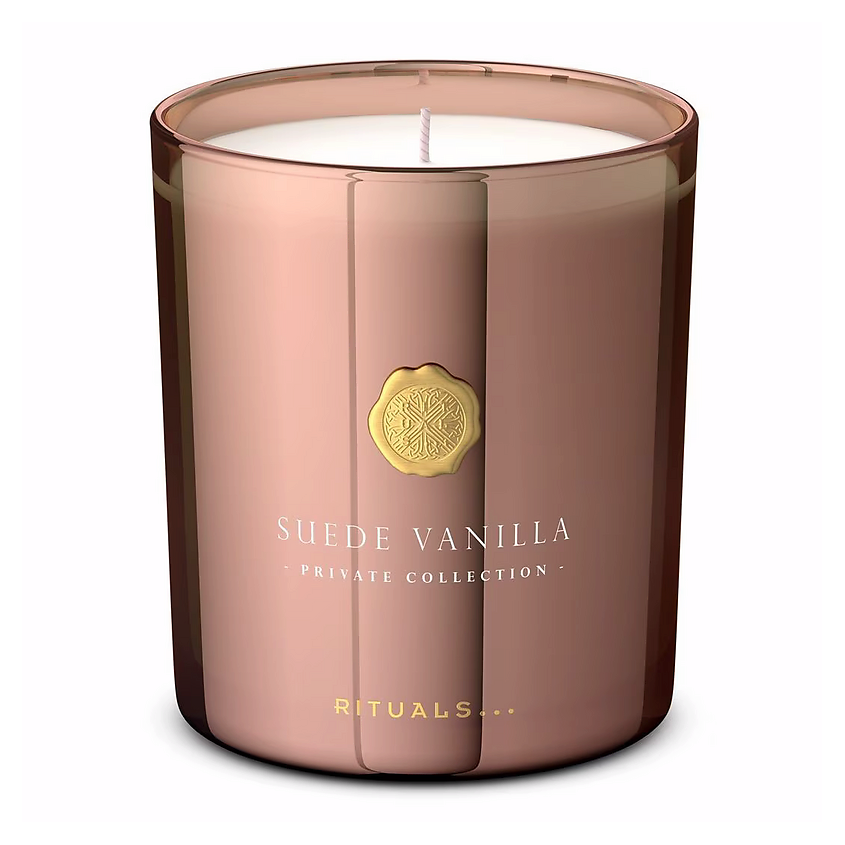 Изображение товара Ароматическая свеча Rituals Suede Vanilla 360 мл для уюта и расслабления