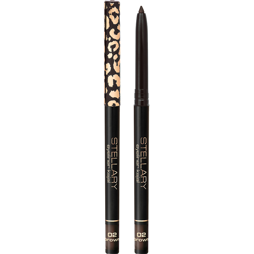 Изображение товара STELLARY Автоматический каял для глаз Eyeliner Kajal, № 02 Brown Изображение товара STELLARY Автоматический каял для глаз Eyeliner Kajal, № 02 Brown