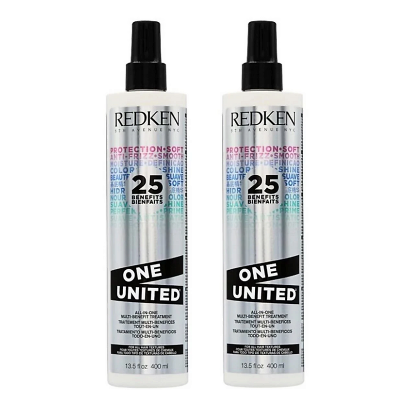 Изображение товара REDKEN Набор несмываемых кондиционеро One United Treatment XL, 2x400 мл