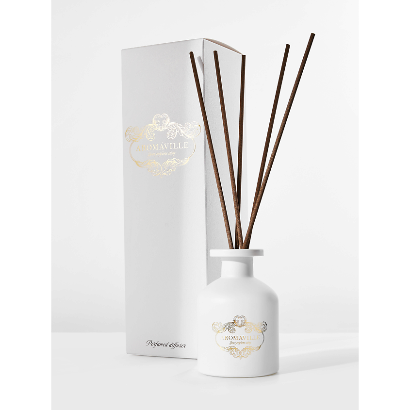 Изображение товара Аромадиффузор AROMAVILLE Wood & Black Amber 100 мл стильный аромат интерьера