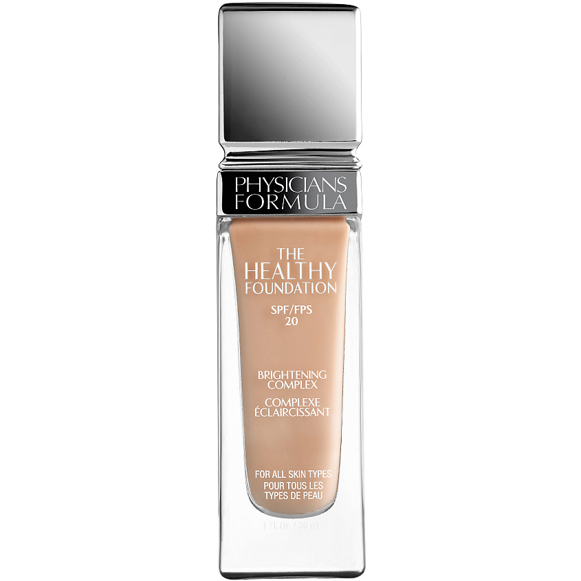Изображение товара PHYSICIANS FORMULA Тональная основа The Healthy Foundation SPF20 для всех типов кожи 30 мл Изображение товара PHYSICIANS FORMULA Тональная основа The Healthy Foundation SPF20 для всех типов кожи 30 мл