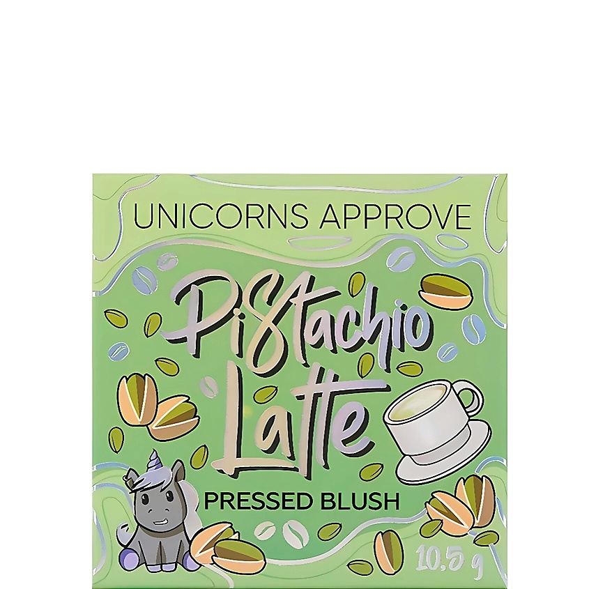 Изображение товара UNICORNS APPROVE Румяна Coffee Mood Pistachio Latte 10,5 г для сияния и свежего образа