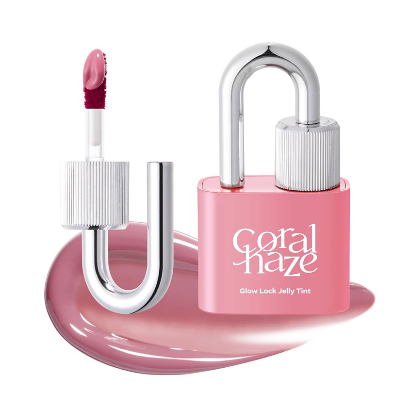 Изображение товара CORALHAZE Тинт для губ Glow Lock Jelly Tint, 4 г.; цвет: #107 Petal