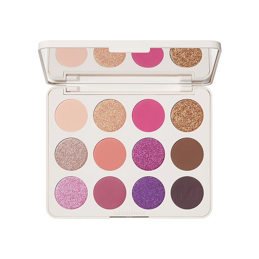 Изображение товара MORPHE Палетка теней для век Morphe, 12 оттенков, Electric Currant