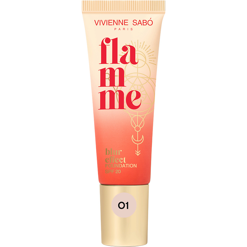 Изображение товара VIVIENNE SABO Тональный крем Flamme с SPF 20 слоновая кость 23 мл