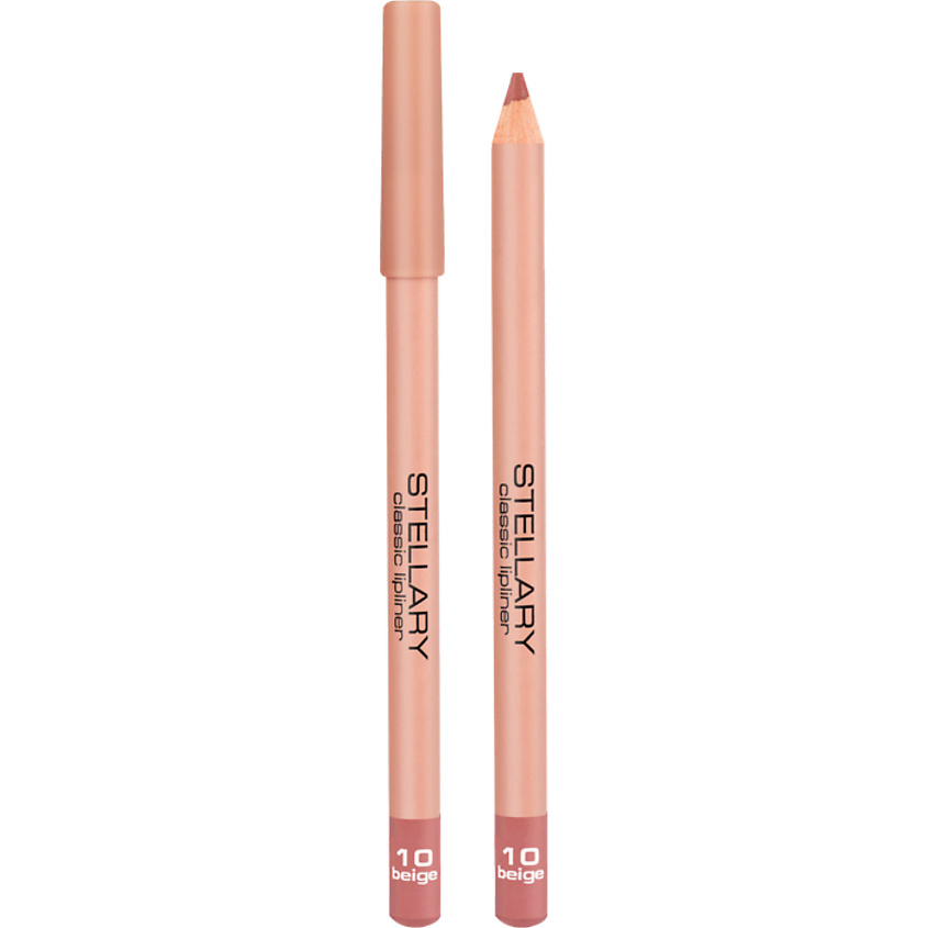 Изображение товара Карандаш для губ STELLARY Lipliner № 10 Beige 1,35 г для яркого и стойкого контура Изображение товара Карандаш для губ STELLARY Lipliner № 10 Beige 1,35 г для яркого и стойкого контура