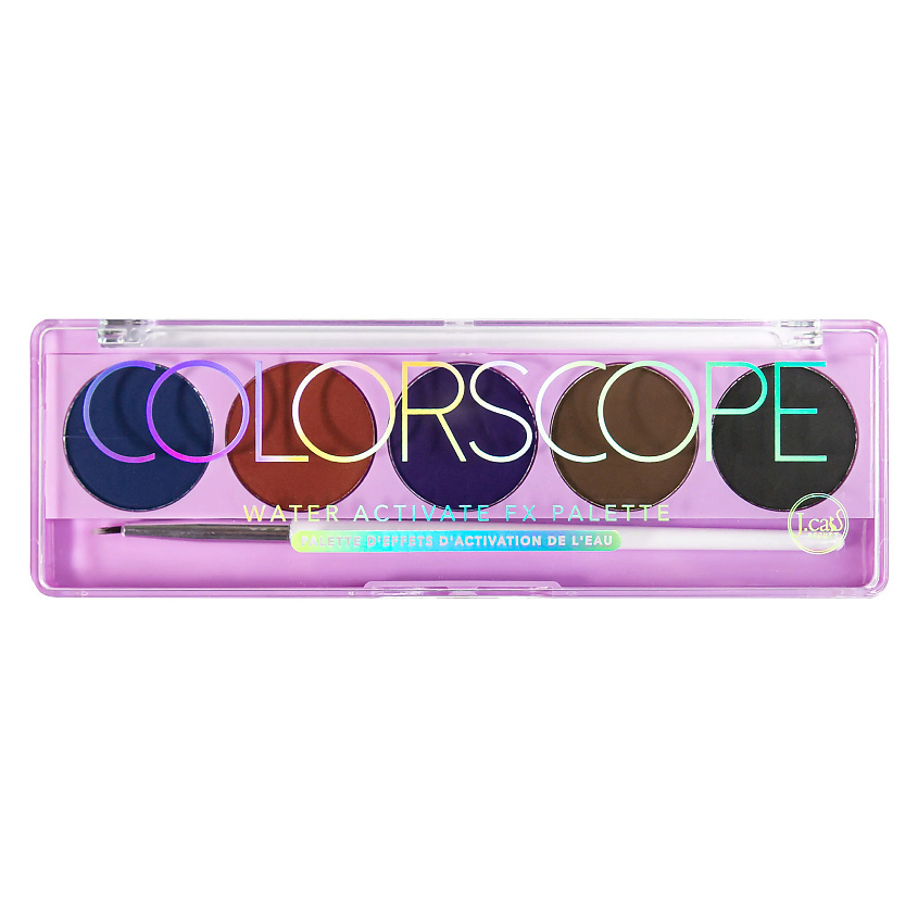Изображение товара J. CAT BEAUTY Палетка теней COLORSCOPE № 104 активируемая водой, 10 г