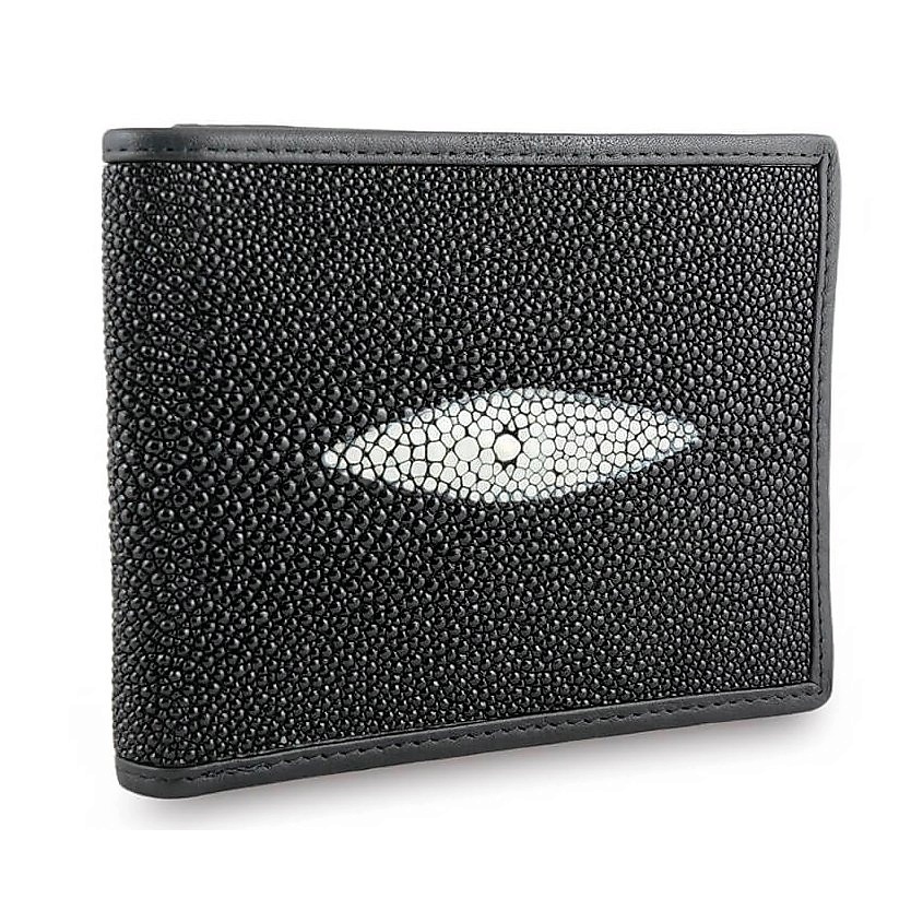 Изображение товара Кошелек EXOTIC LEATHER GENUINE PREMIUM ACCESSORIES Солидный мужской бумажник из кожи морского ската