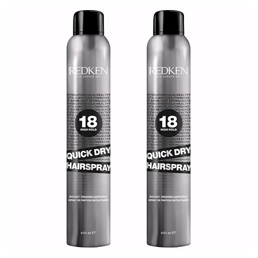 Изображение товара Набор для волос Redken Quick Dry Hairspray 18