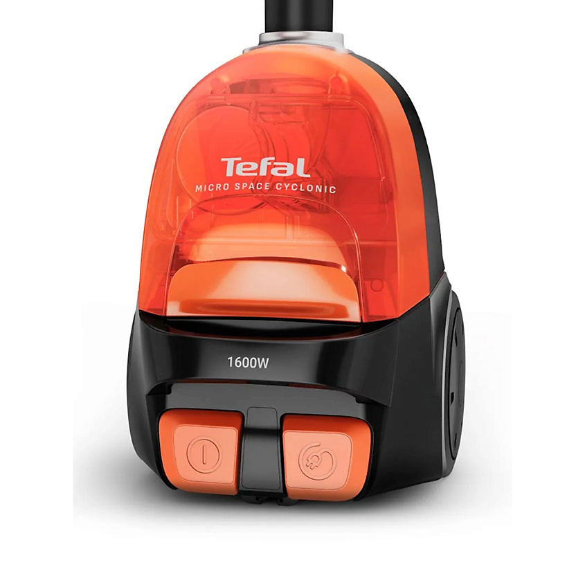 Изображение товара TEFAL Пылесос для дома Micro Space Cyclonic TW3235EA, с контейнером, циклонным фильтром, 1600 Вт