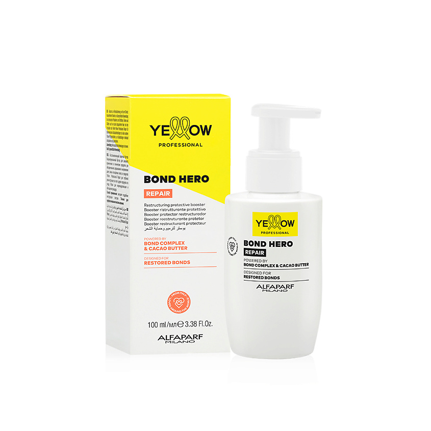 Изображение товара Концентрированный восстановительный бустер для волос YELLOW BOND HERO 100 мл