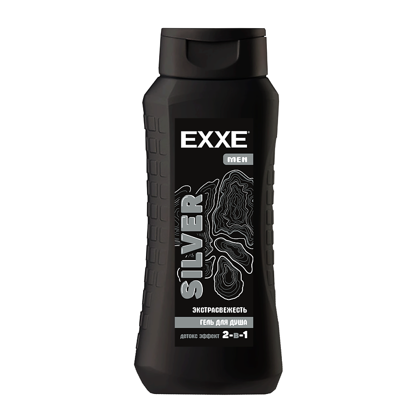 Изображение товара Мужской гель для душа EXXE MEN 2в1 Экстрасвежесть SILVER 400 мл