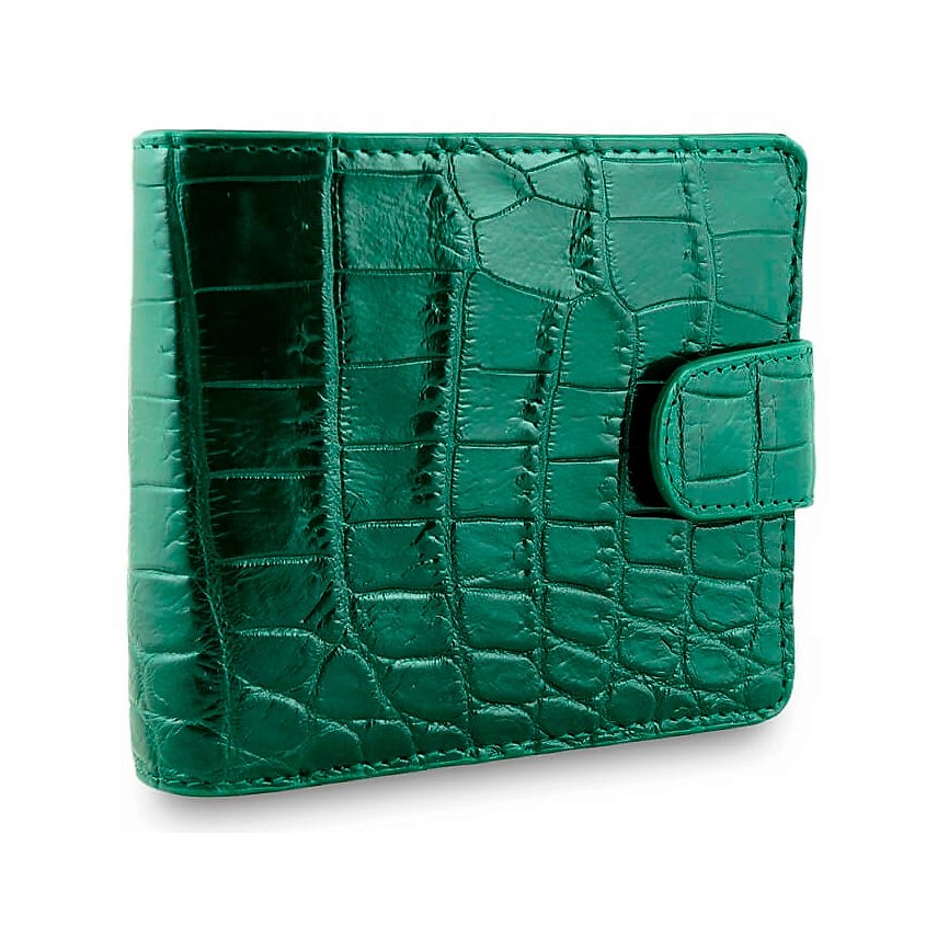 Изображение товара Кошелек EXOTIC LEATHER MPL582454 Мужской крокодил Темно-зеленый