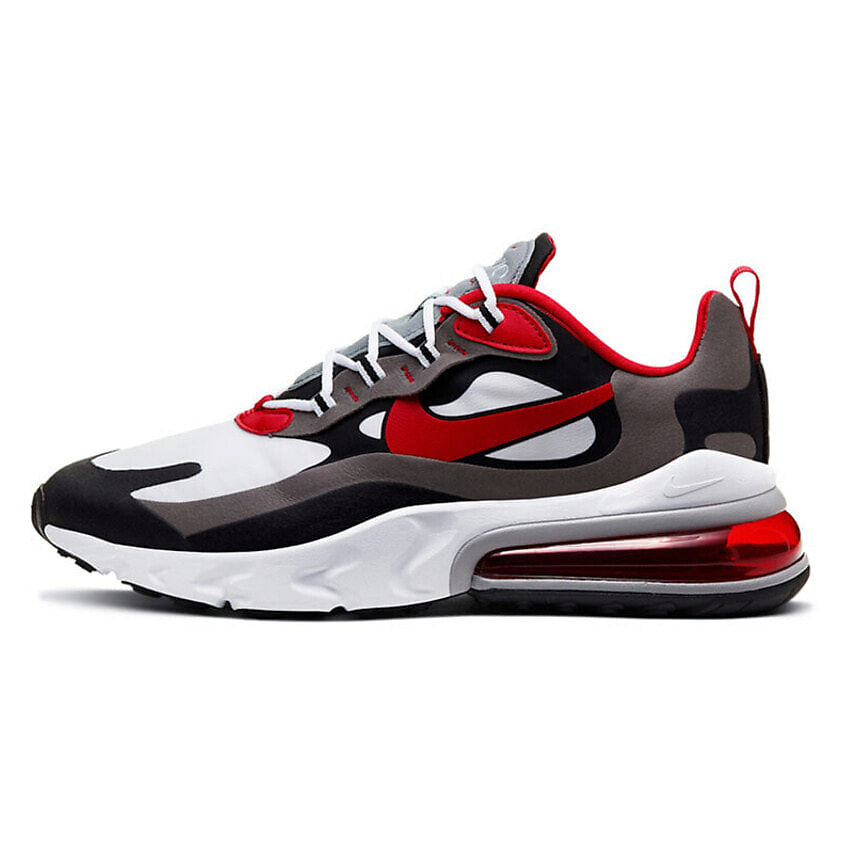 Изображение товара NIKE Кроссовки Air Max 270 React Black Iron Grey University Red, 44.0